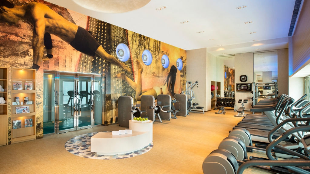 The FIT gym at W Hong Kong hotel